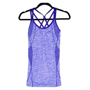 Zella Strappy Criss Cross Back Tank
